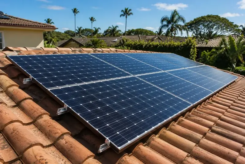 Installation de panneaux solaires à Dourdain